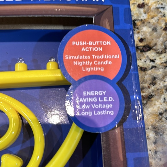 RITE LITE MENOJI LED MENORAH NWT - Picture 3 of 3